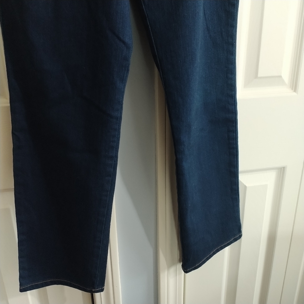 Style & Co Straight Leg Dark Wash Jeans 16S - Picture 7 of 13